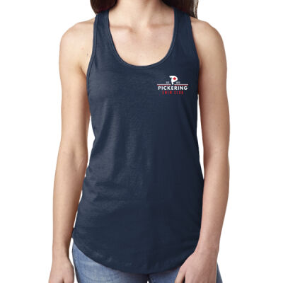 Next Level Women's Pickering Swim Emblem Printed Tank Thumbnail