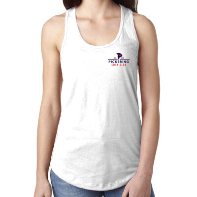 Next Level Women's Pickering Swim Emblem Printed Tank Thumbnail