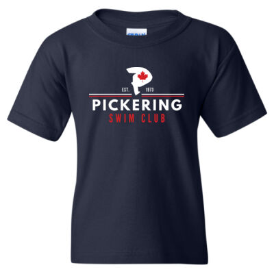Gildan Youth Pickering Swim Crest Printed T-Shirt Thumbnail