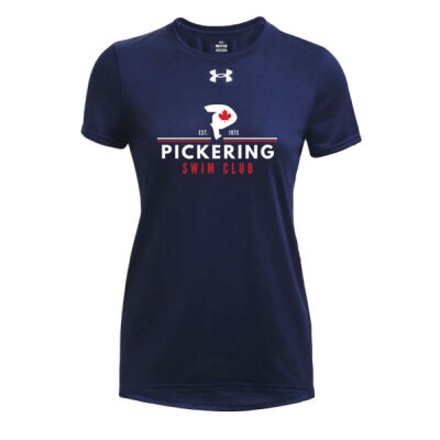 UA Women's Pickering Swim Crest Printed T-Shirt Thumbnail