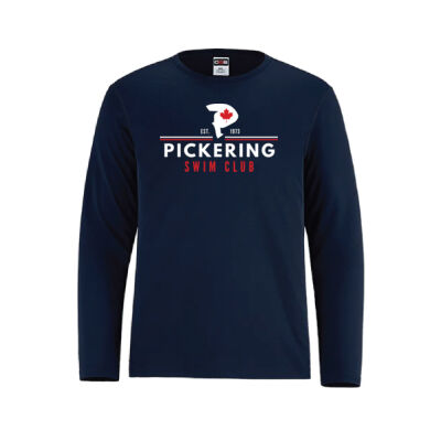 Shore Unisex Pickering Swim Crest Printed Long Sleeve Thumbnail