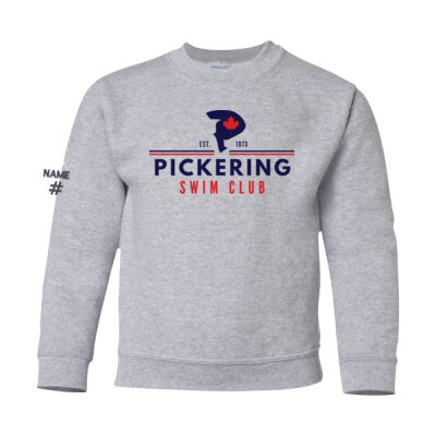 Gildan Youth Pickering Swim Crest Printed Crewneck Thumbnail