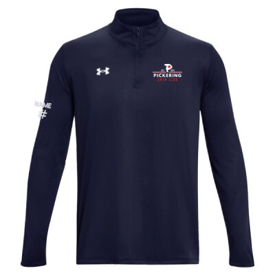 UA Men's Pickering Swim Emblem Printed Quarter Zip Thumbnail
