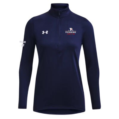UA Women's Pickering Swim Emblem Printed Quarter Zip Thumbnail