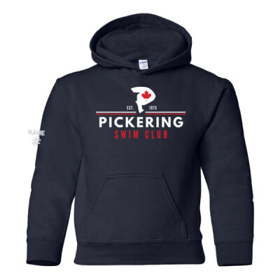 Gildan Youth Pickering Swim Crest Printed Hoodie Thumbnail