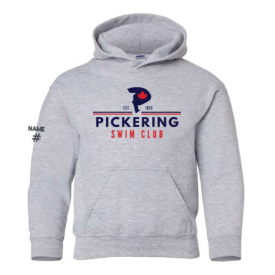 Gildan Youth Pickering Swim Crest Printed Hoodie Thumbnail
